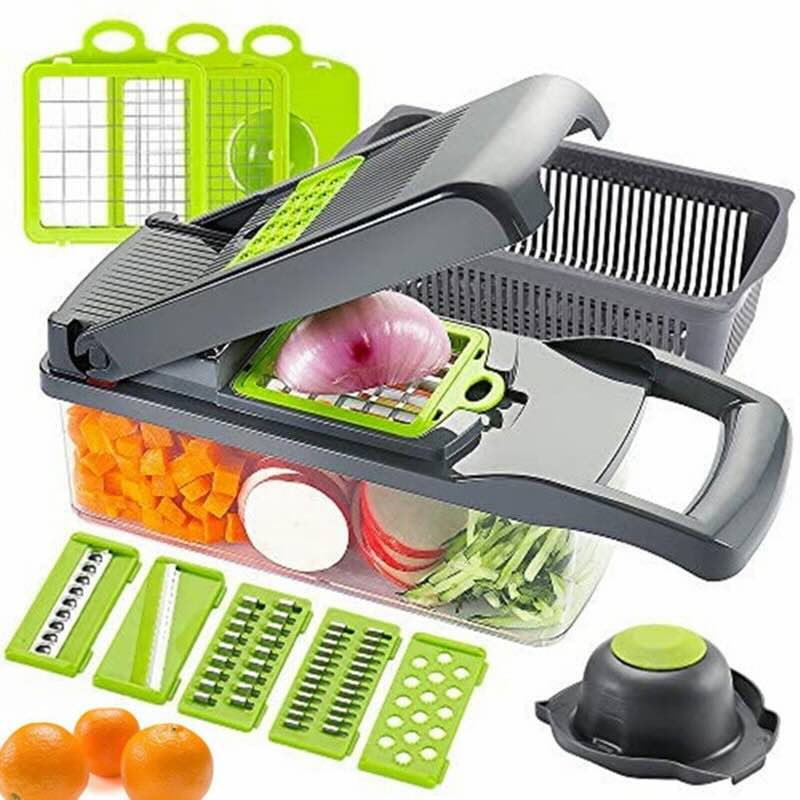 14-in-1 Mandoline Slicer & Vegetable Chopper