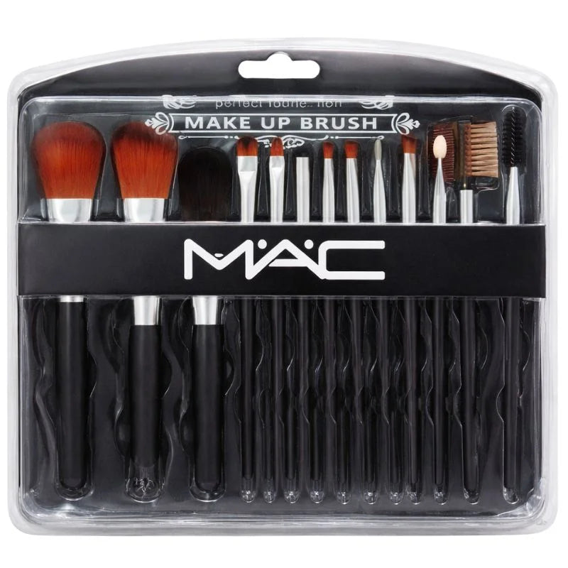 Mac Beauty Makeup Brush Set – 12-Piece