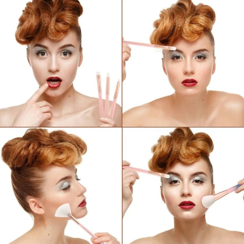 Mac Beauty Makeup Brush Set – 12-Piece