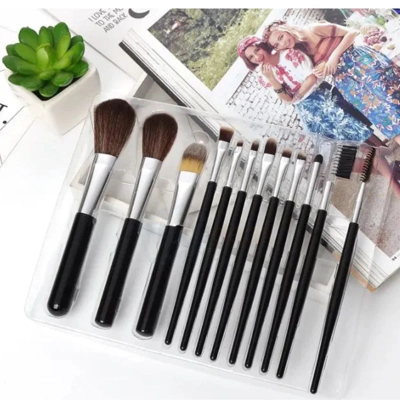 Mac Beauty Makeup Brush Set – 12-Piece